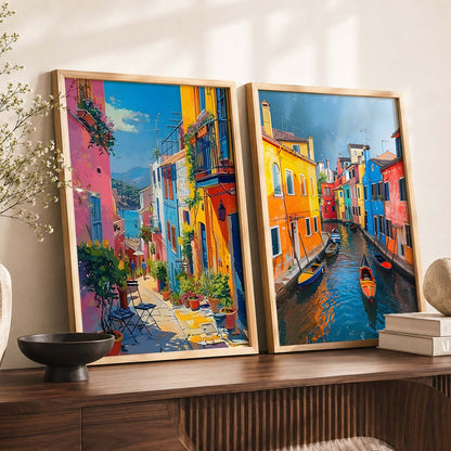 City view Wall Art Home décor For Living Room office