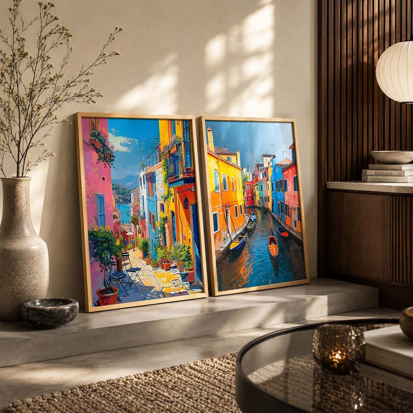 City view Wall Art Home décor For Living Room office