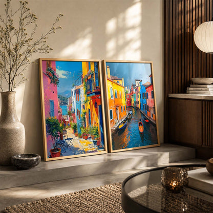 City view Wall Art Home décor For Living Room office