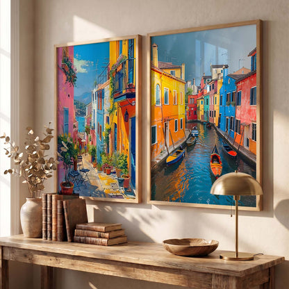 City view Wall Art Home décor For Living Room office
