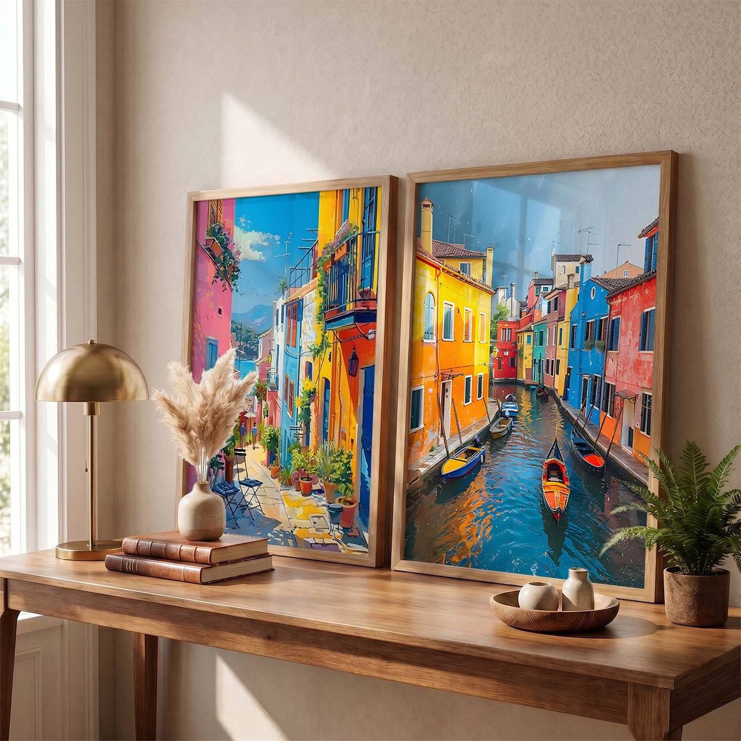 City view Wall Art Home décor For Living Room office