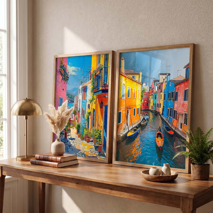 City view Wall Art Home décor For Living Room office