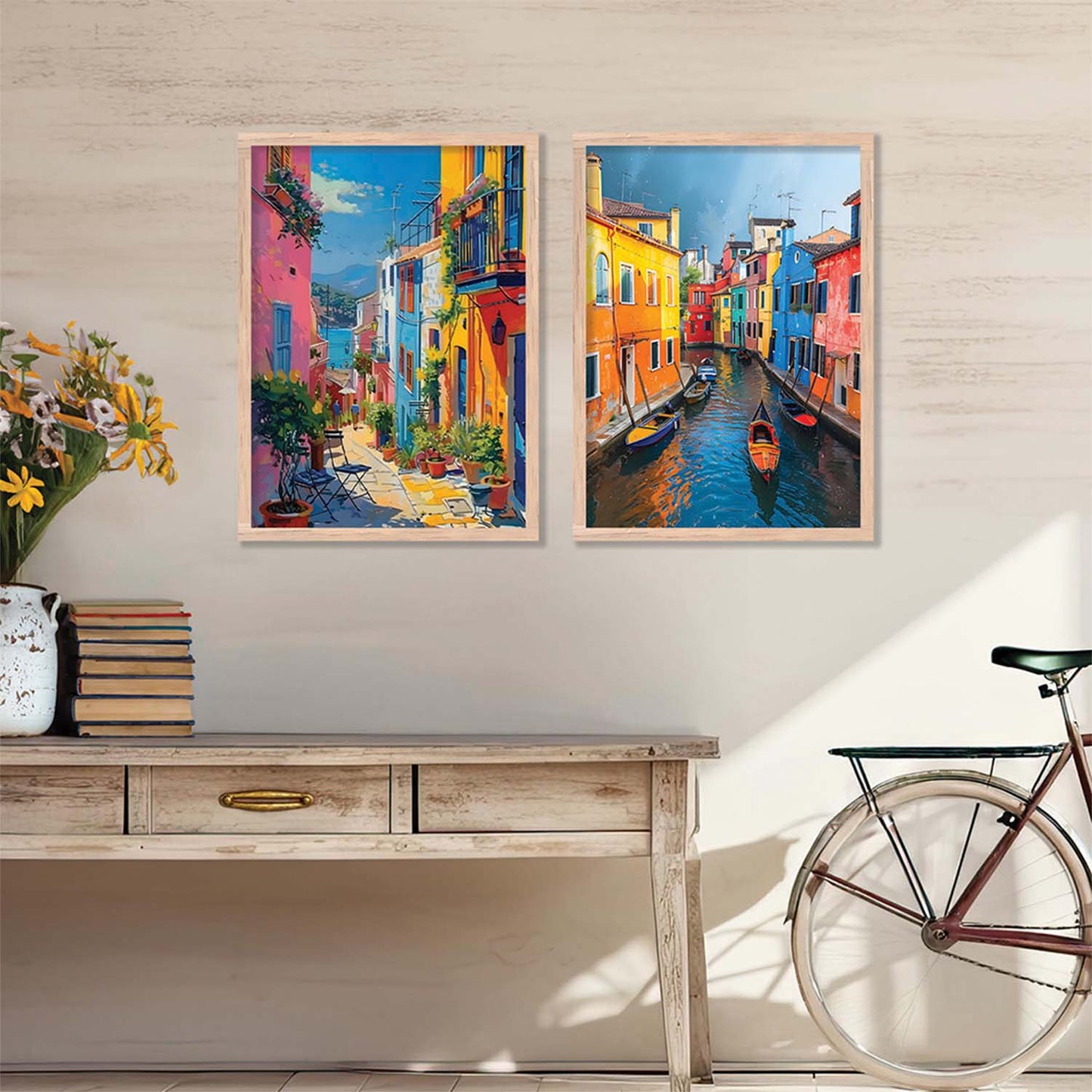 City view Wall Art Home décor For Living Room office