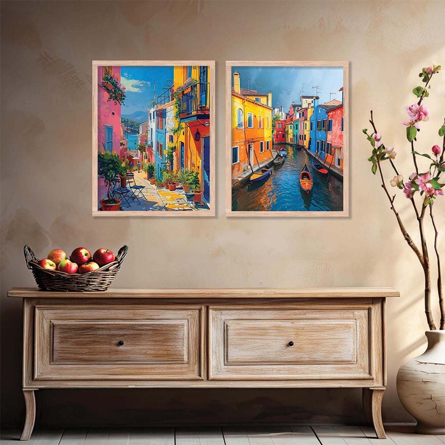 City view Wall Art Home décor For Living Room office