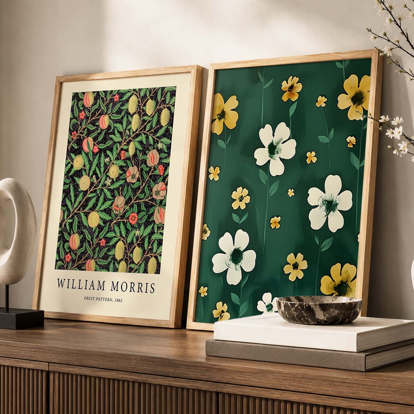 Floral Wall Art Home décor For Living Room office