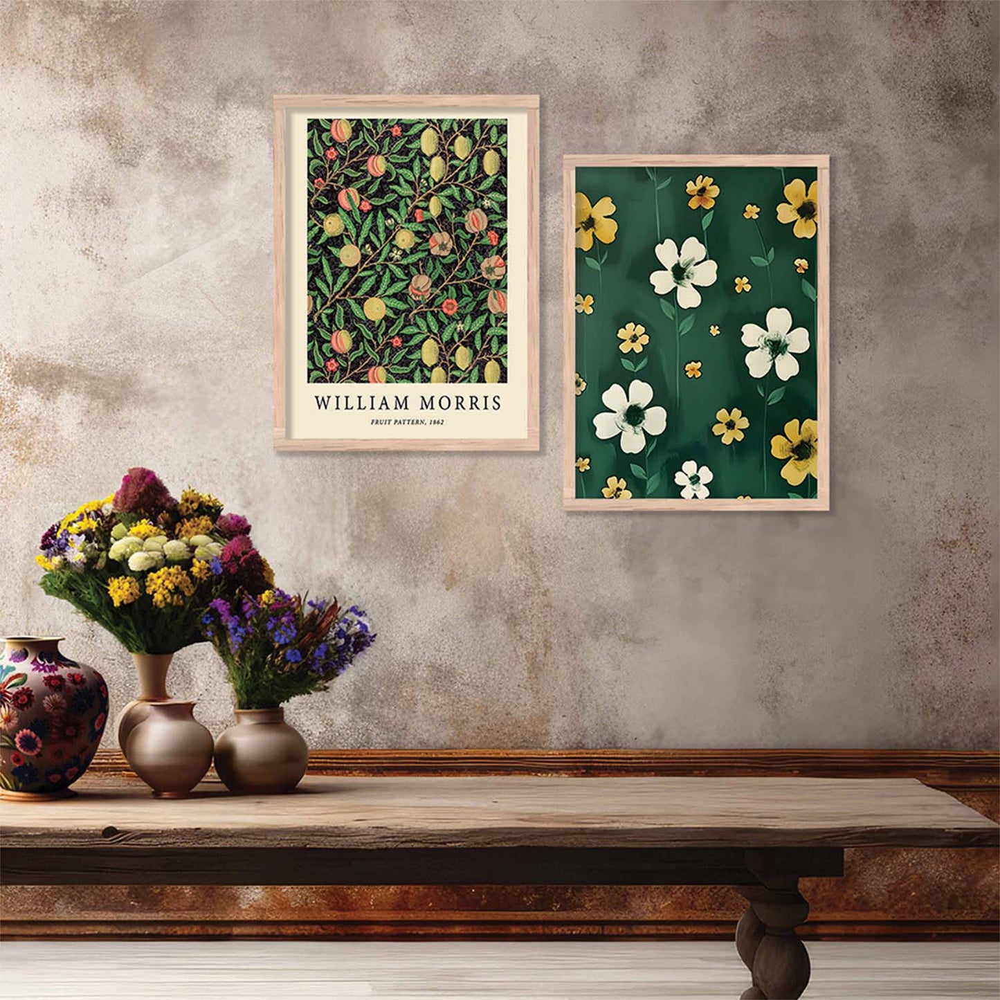 Floral Wall Art Home décor For Living Room office