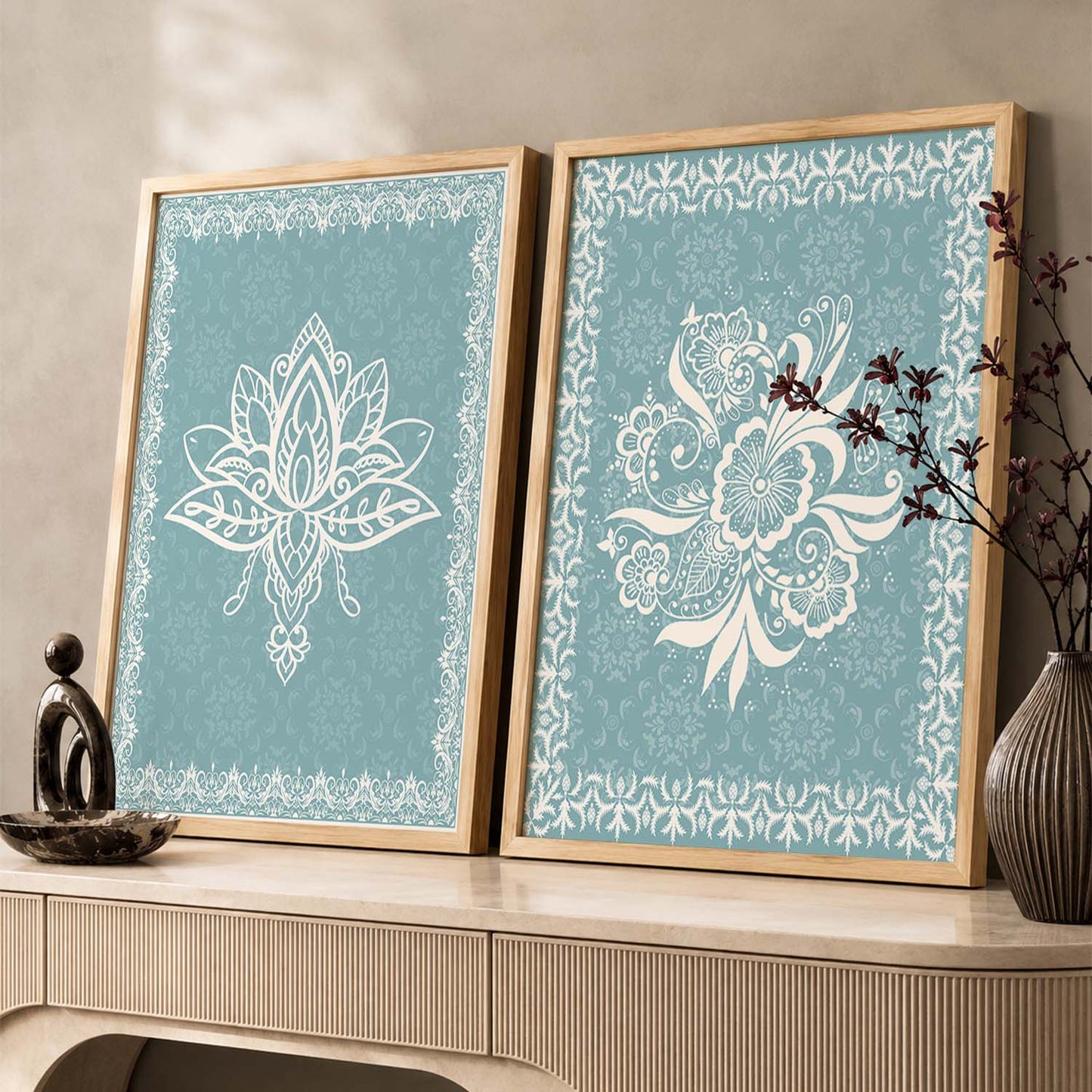 Traditional Art Prints: Modern Portraits for Wall Decor