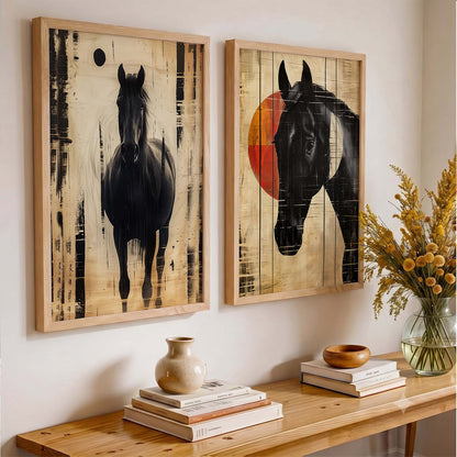 Abstract Wall Art Prints: Modern Portraits for Wall Decor