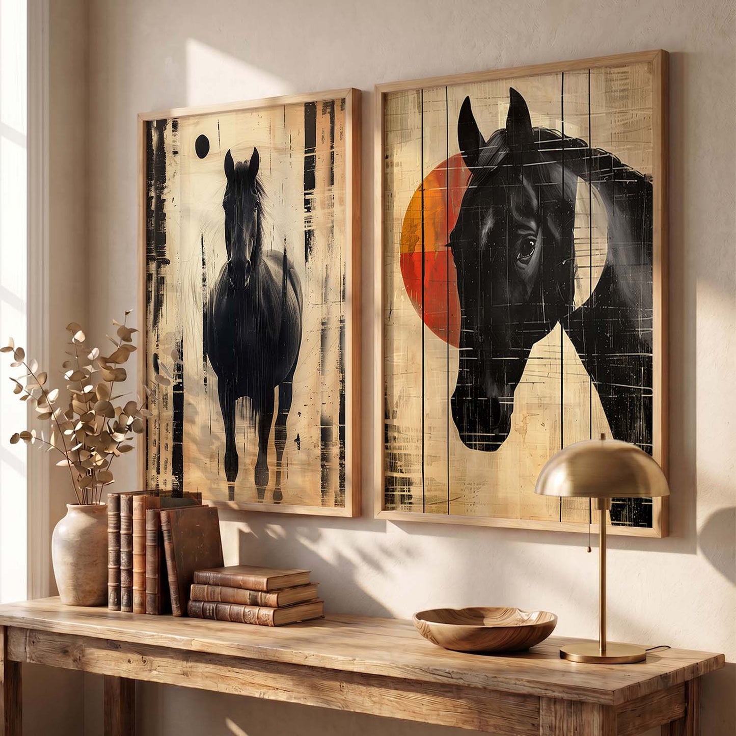 Abstract Wall Art Prints: Modern Portraits for Wall Decor