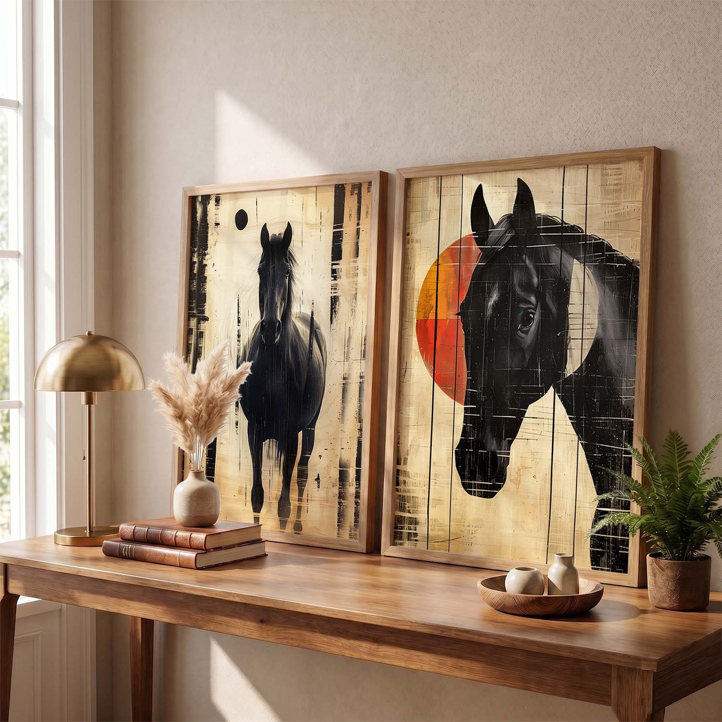 Abstract Wall Art Prints: Modern Portraits for Wall Decor