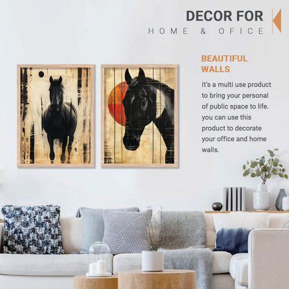 Abstract Wall Art Prints: Modern Portraits for Wall Decor