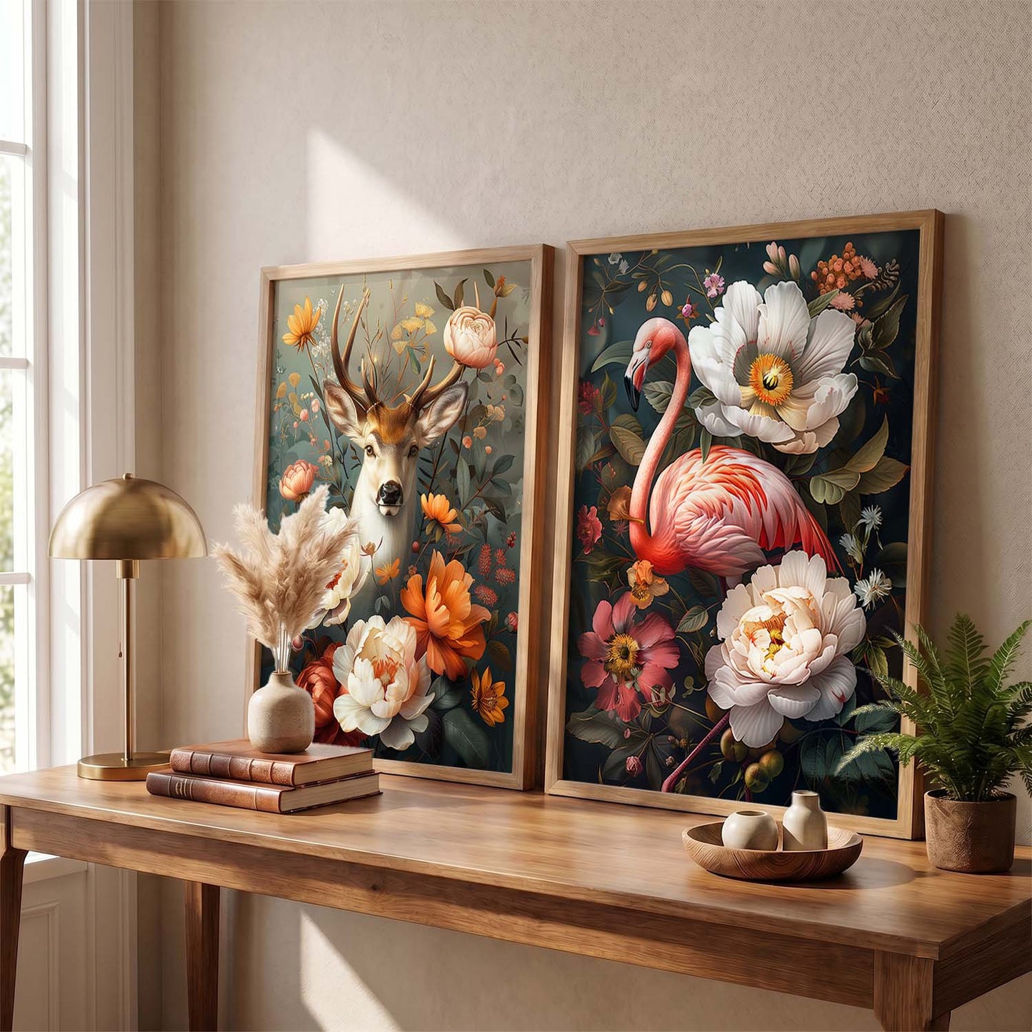 Floral Wall Art Prints: Modern Portraits for Wall Decor