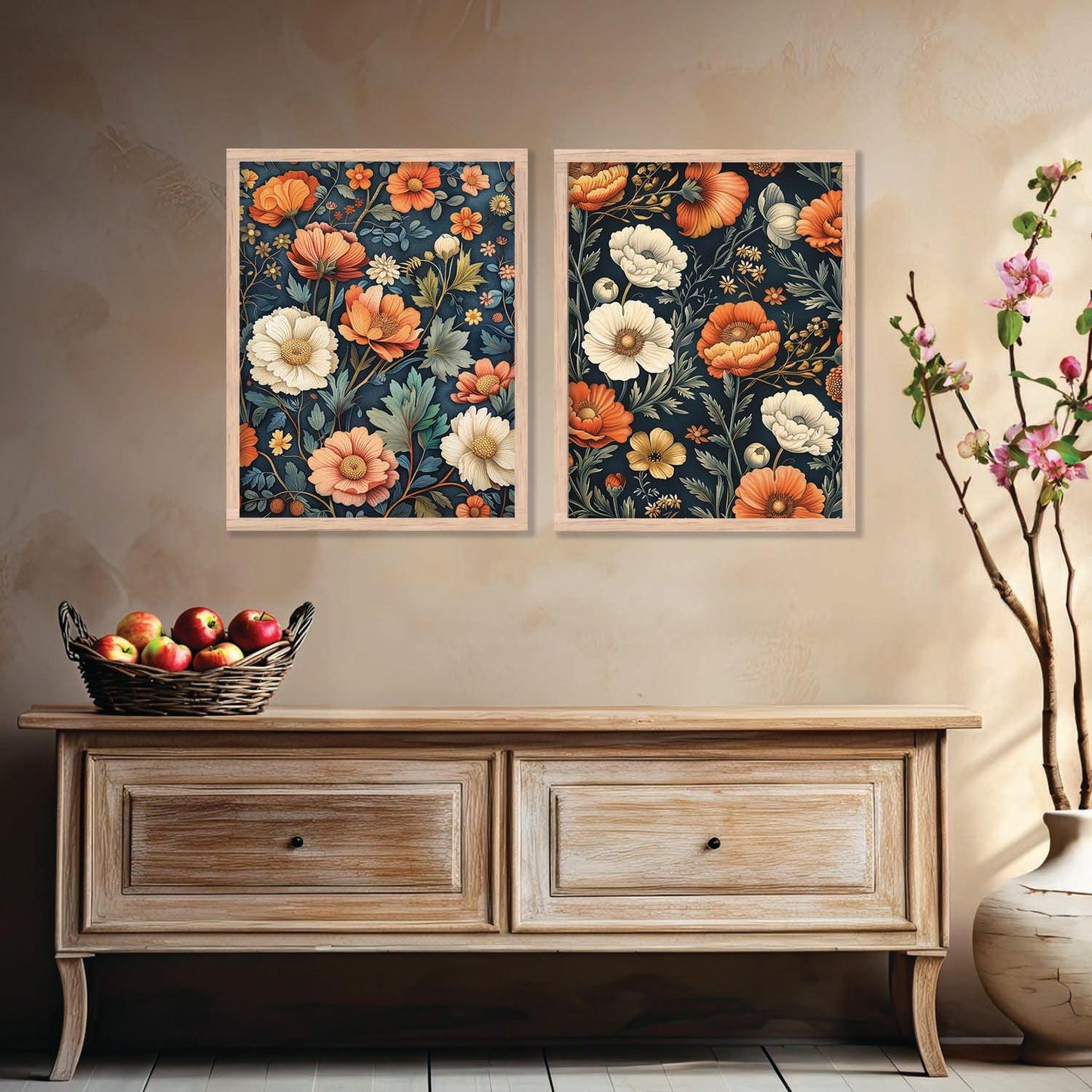 Floral Wall Art Prints: Modern Portraits for Wall Decor