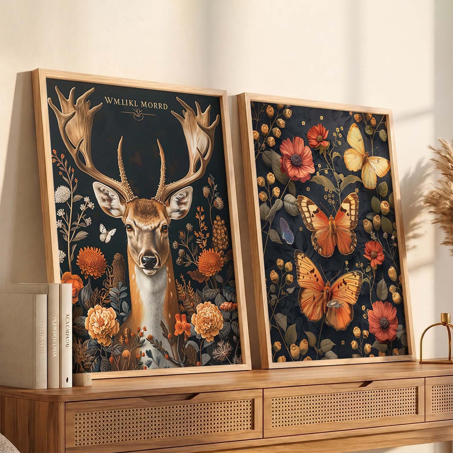 Floral Wall Art Prints: Modern Portraits for Wall Decor