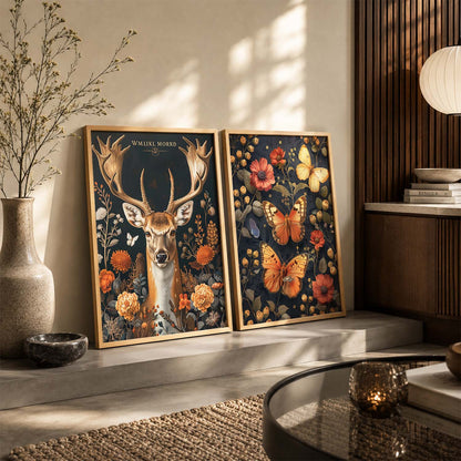 Floral Wall Art Prints: Modern Portraits for Wall Decor