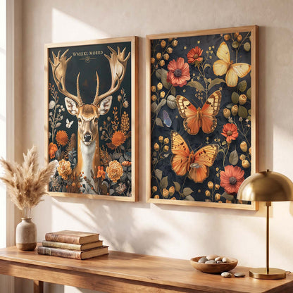 Floral Wall Art Prints: Modern Portraits for Wall Decor