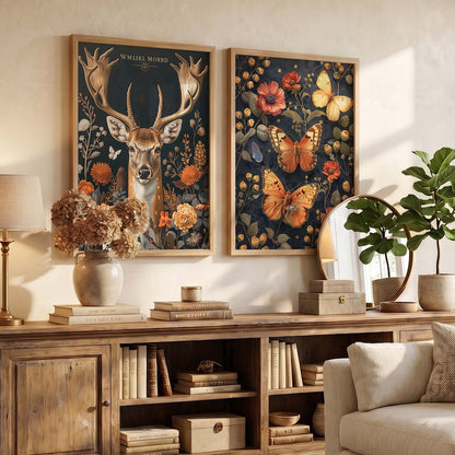 Floral Wall Art Prints: Modern Portraits for Wall Decor