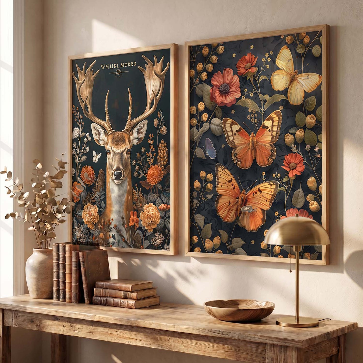 Floral Wall Art Prints: Modern Portraits for Wall Decor