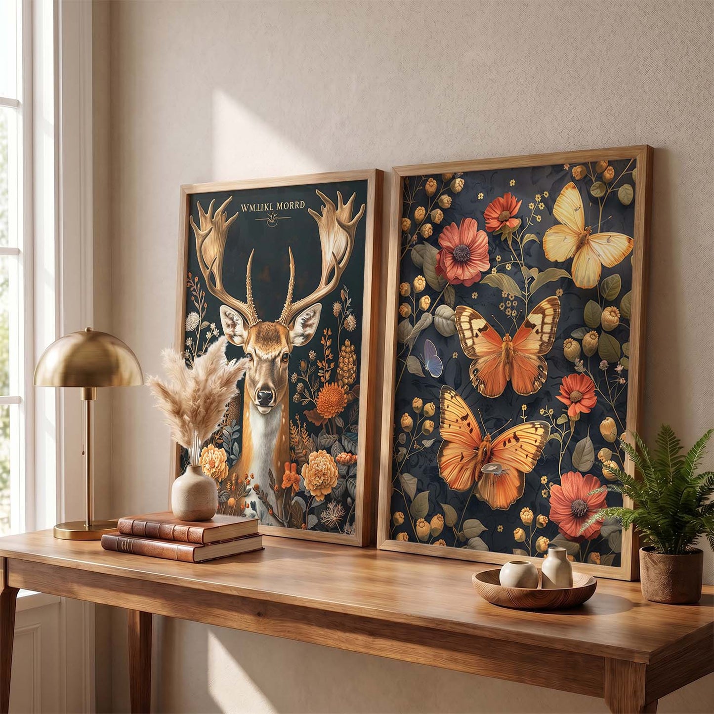 Floral Wall Art Prints: Modern Portraits for Wall Decor