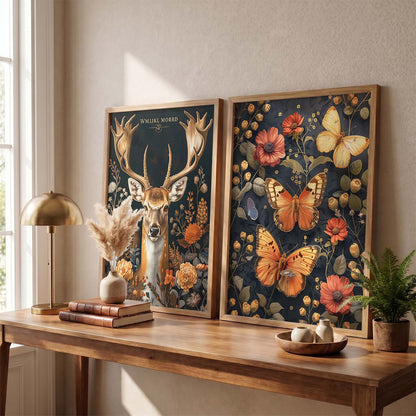 Floral Wall Art Prints: Modern Portraits for Wall Decor