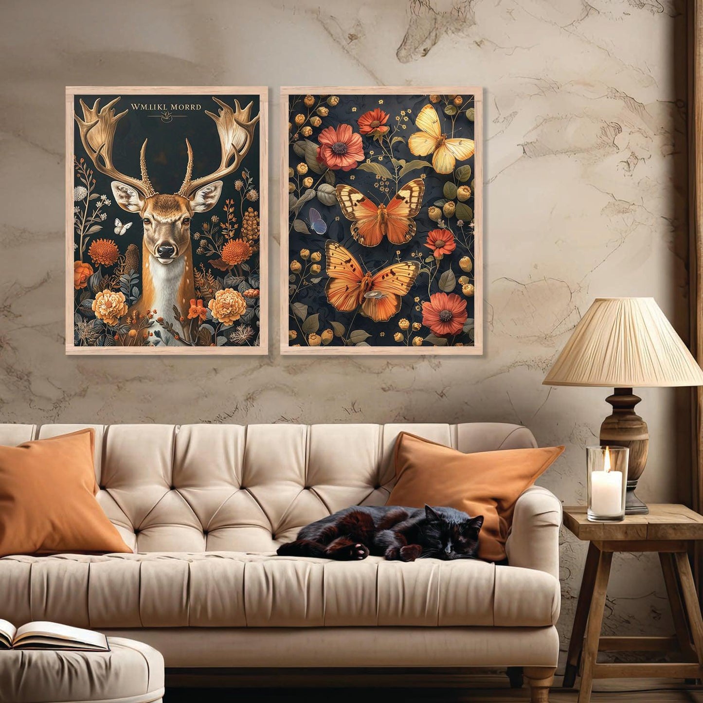 Floral Wall Art Prints: Modern Portraits for Wall Decor