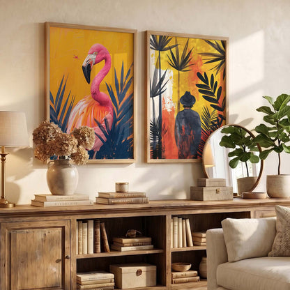 Nature Wall Art Prints: Modern Portraits for Wall Decor