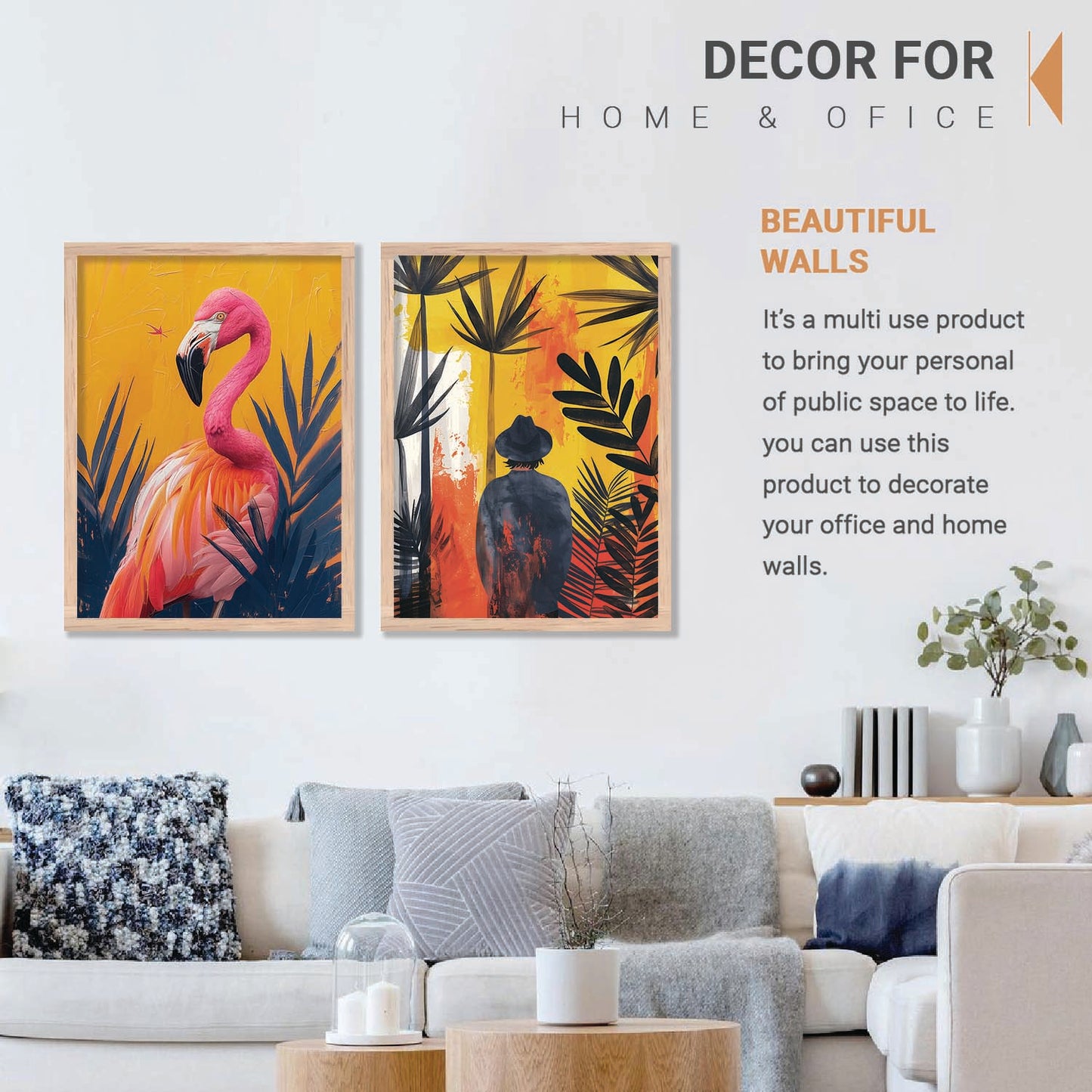 Nature Wall Art Prints: Modern Portraits for Wall Decor