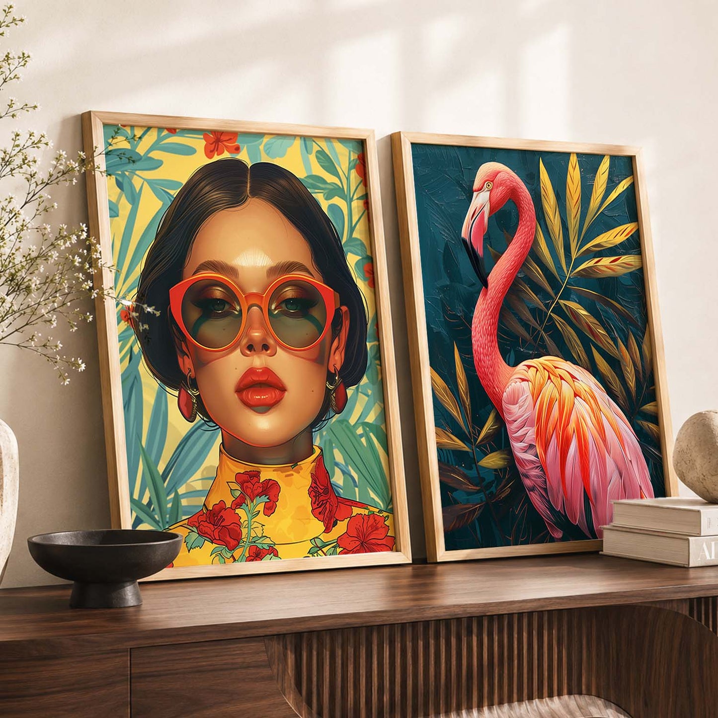 Traditional  Wall Print For Living Room Wall Decor
