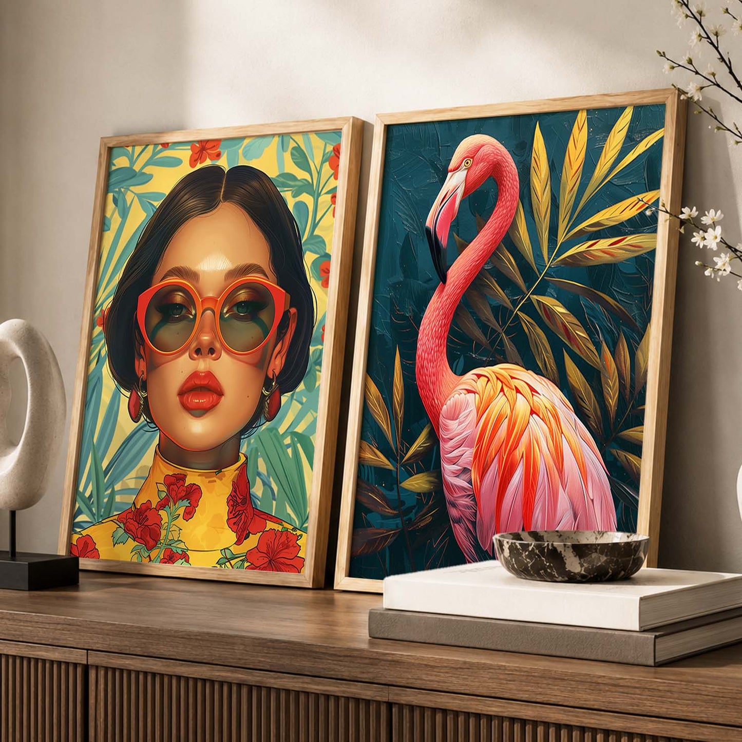 Traditional  Wall Print For Living Room Wall Decor