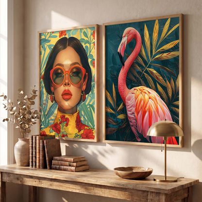 Traditional  Wall Print For Living Room Wall Decor