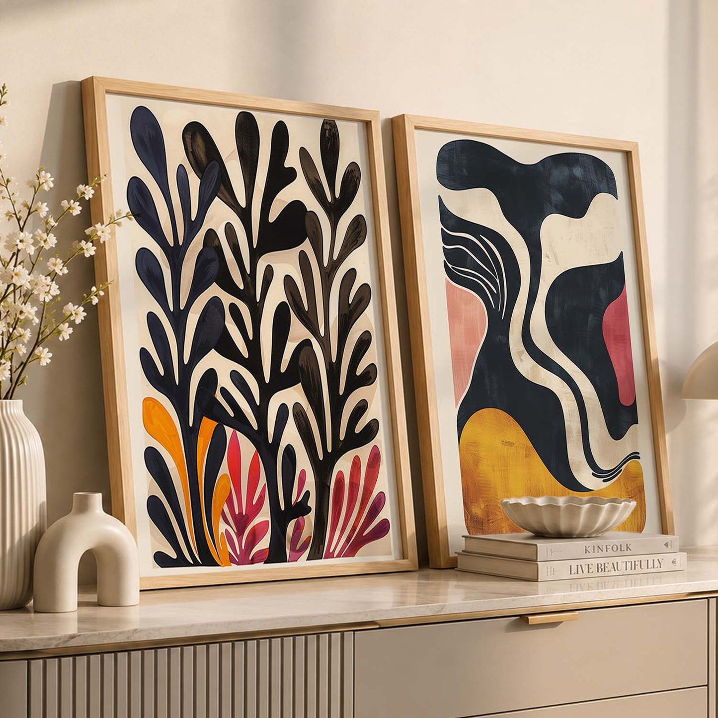 Abstract  Wall Print For Living Room Wall Decor