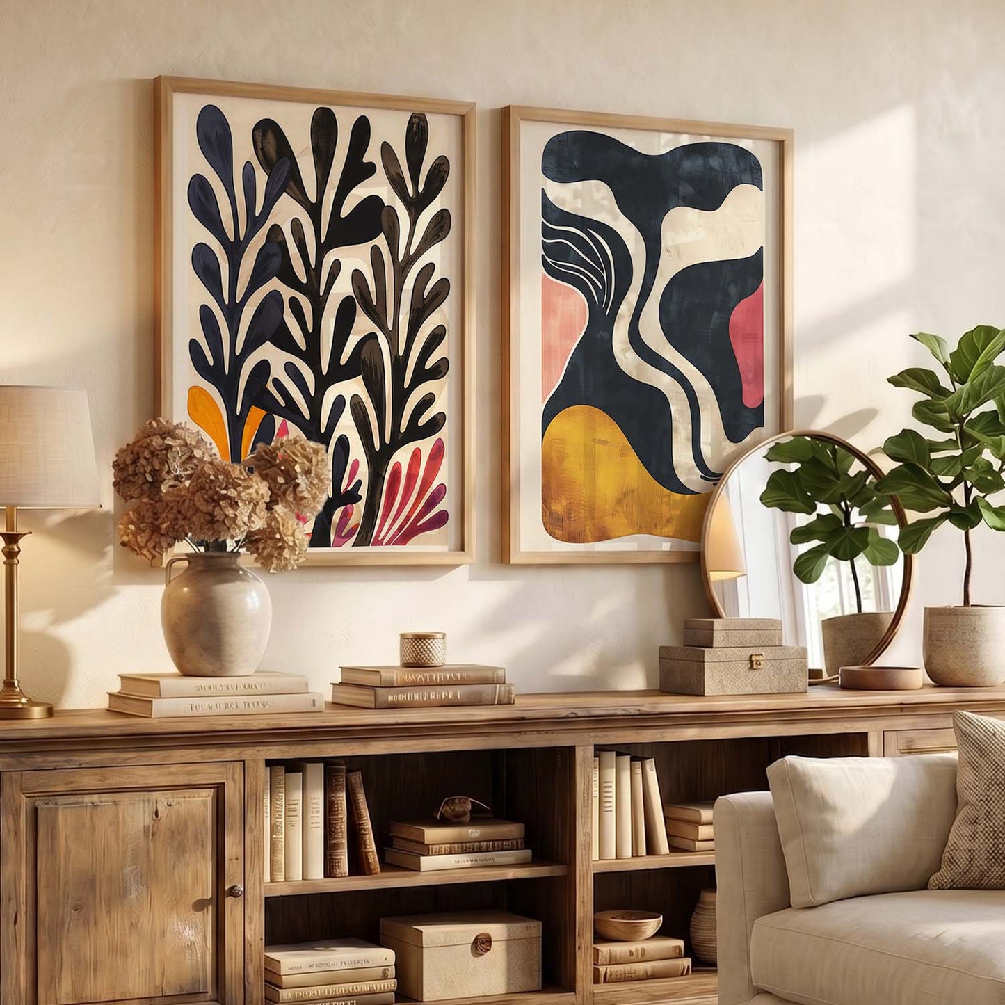 Abstract  Wall Print For Living Room Wall Decor