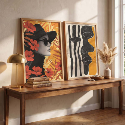 Abstract Wall Print For Living Room Wall Decor