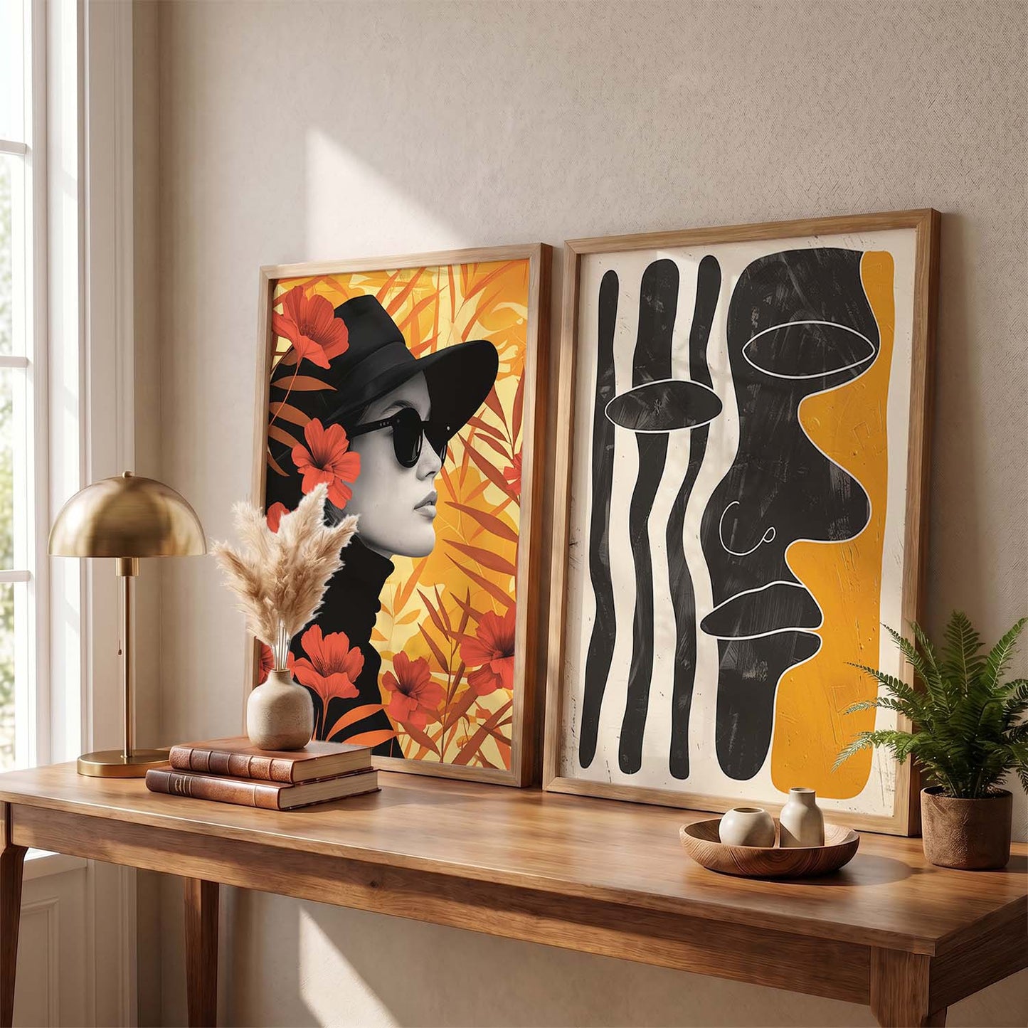 Abstract Wall Print For Living Room Wall Decor