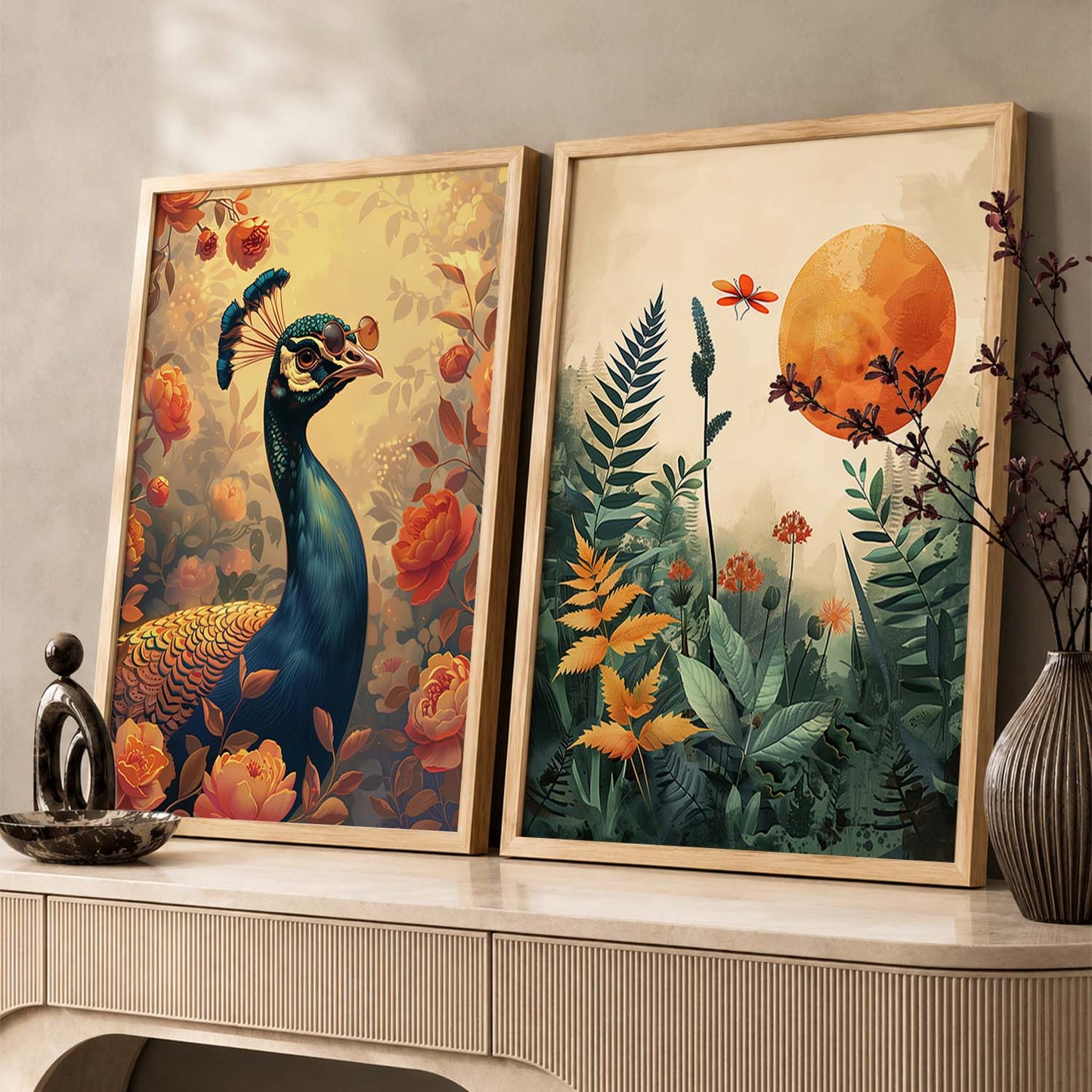 Traditional  Wall Print For Living Room Wall Decor