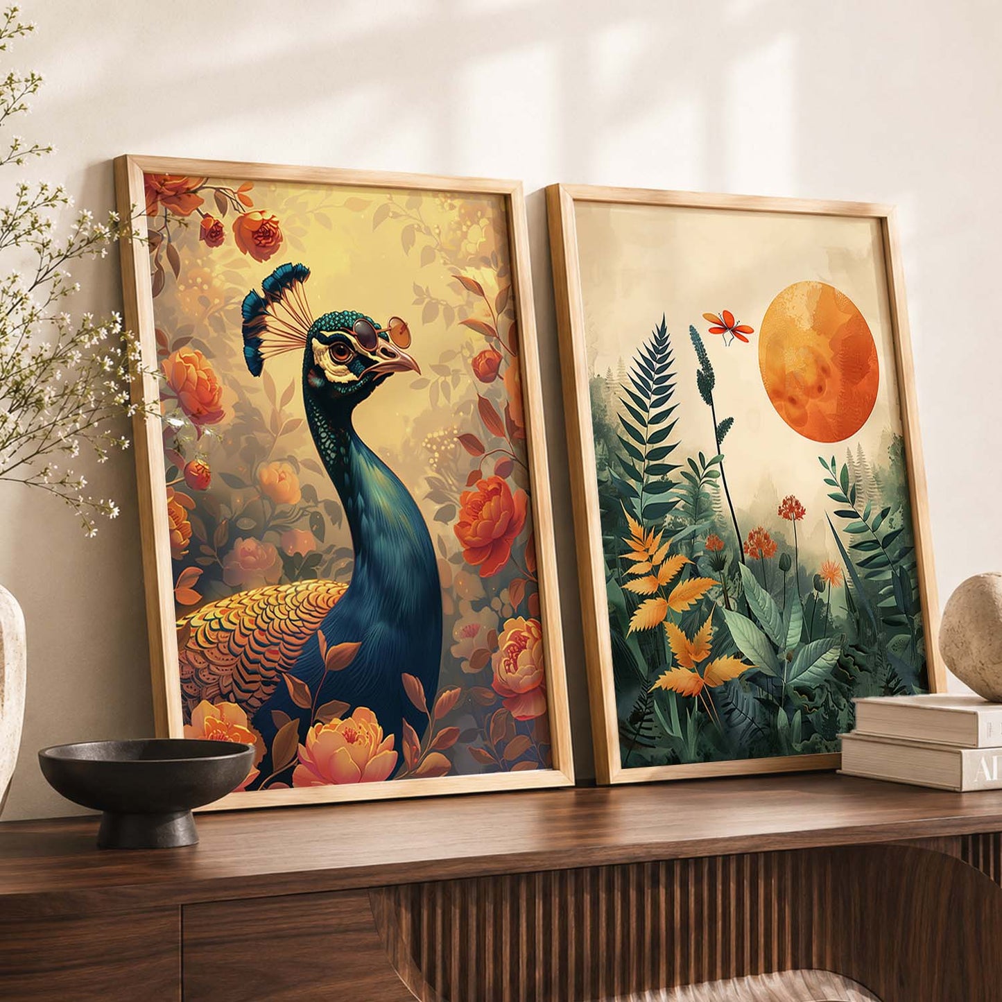 Traditional  Wall Print For Living Room Wall Decor