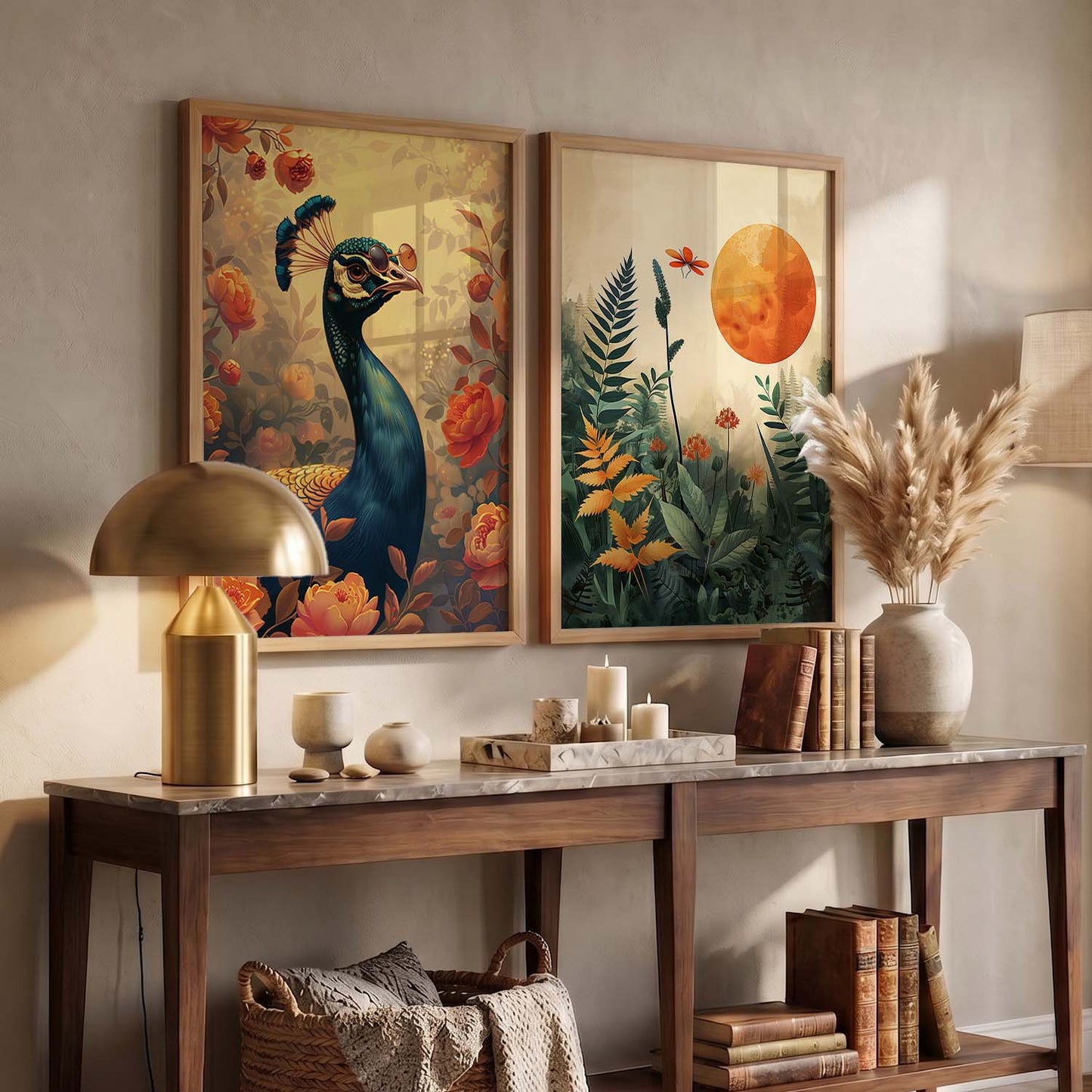 Traditional  Wall Print For Living Room Wall Decor