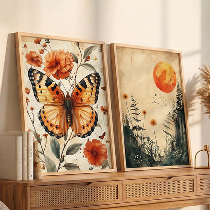 Traditional Wall Print For Living Room Wall Decor