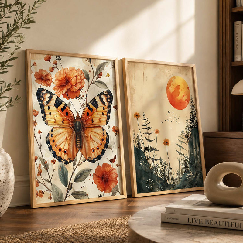 Traditional Wall Print For Living Room Wall Decor