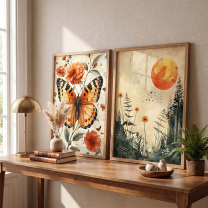 Traditional Wall Print For Living Room Wall Decor