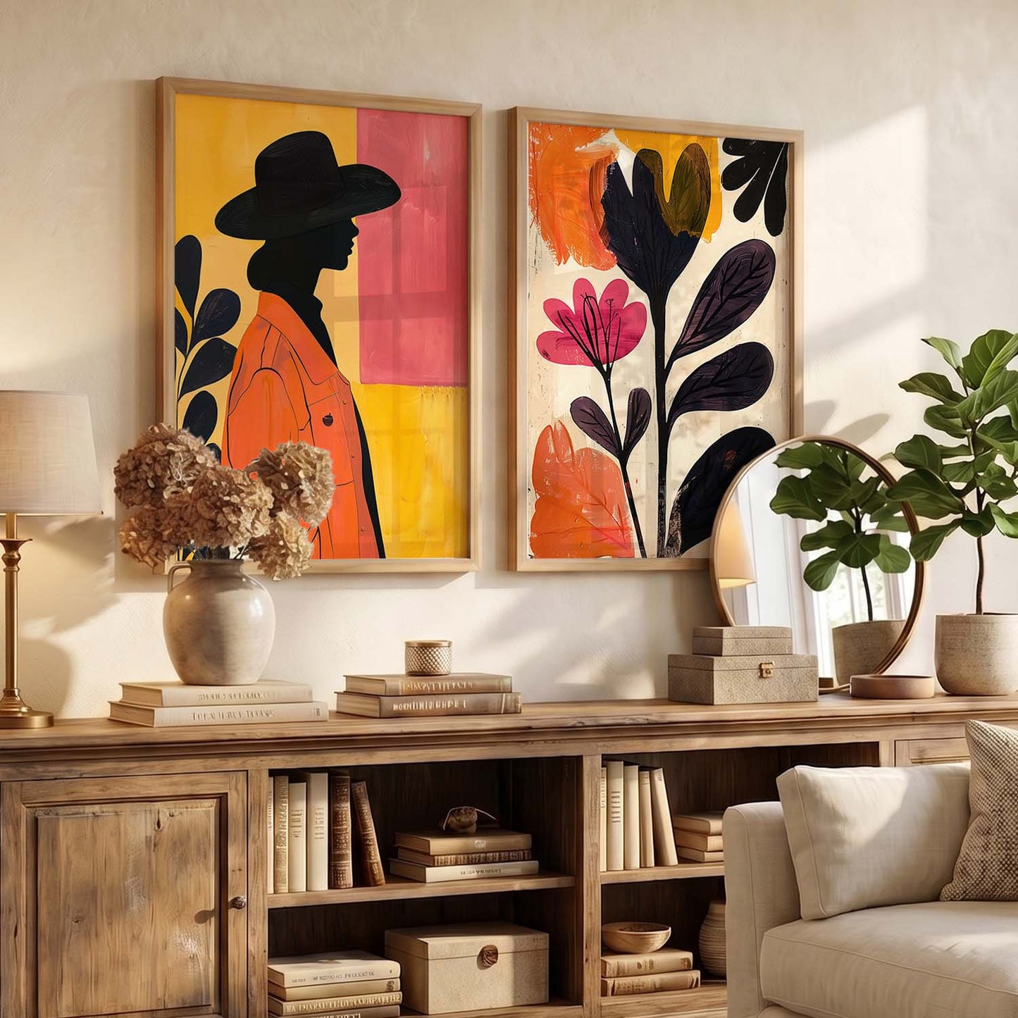 Abstract  Wall Print For Living Room Wall Decor