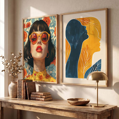 Modern Art  Wall Print For Living Room Wall Decor