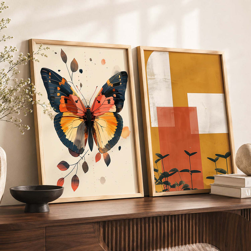 Abstract Wall Art Prints: Modern Portraits for Wall Decor