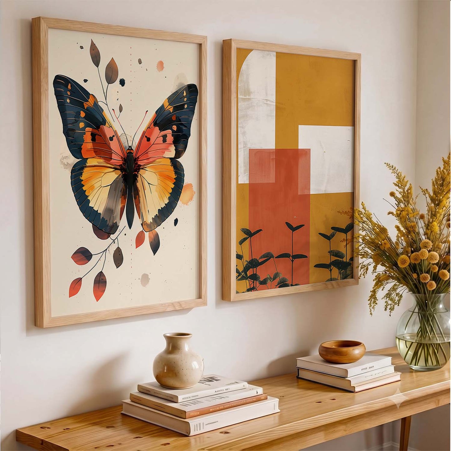 Abstract Wall Art Prints: Modern Portraits for Wall Decor