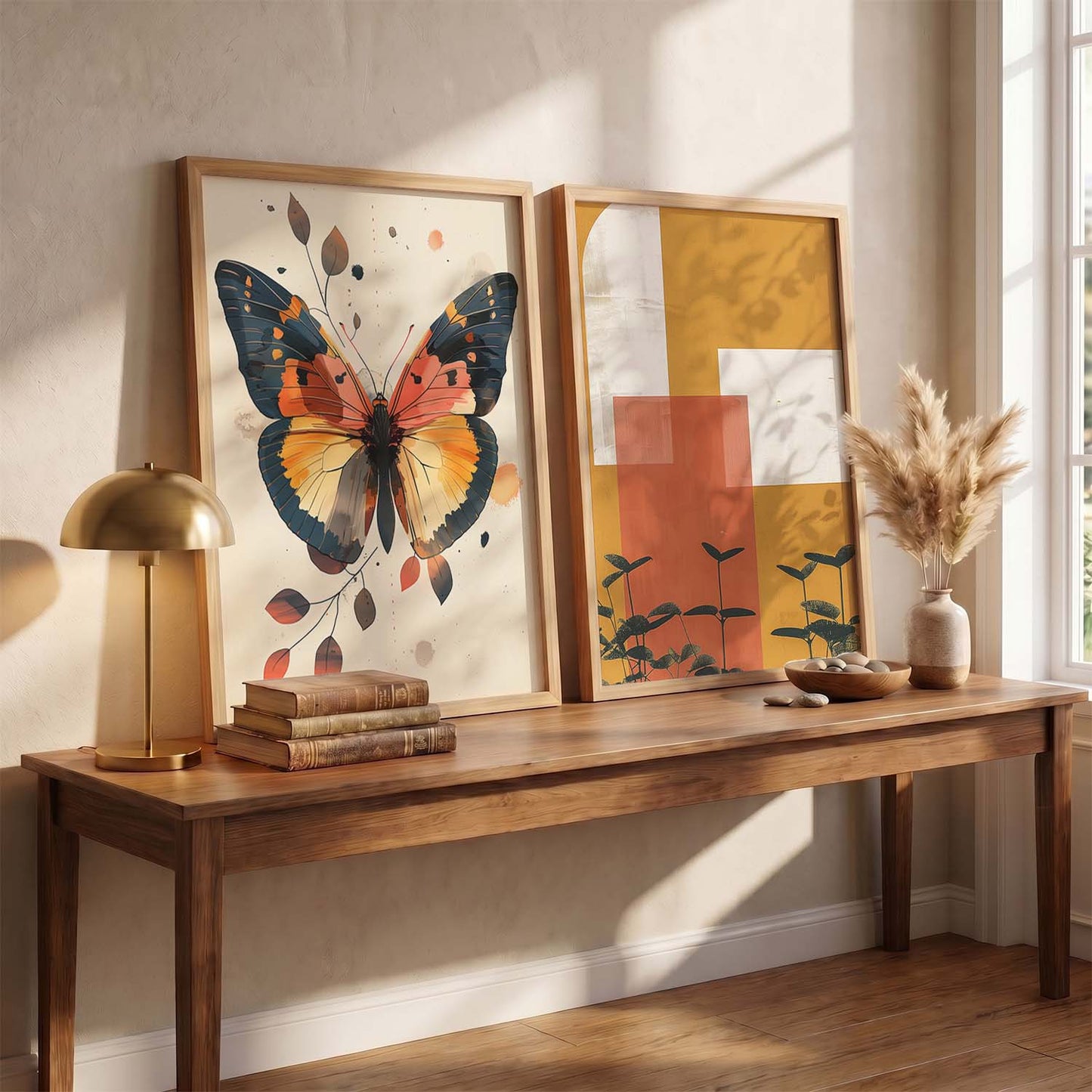 Abstract Wall Art Prints: Modern Portraits for Wall Decor