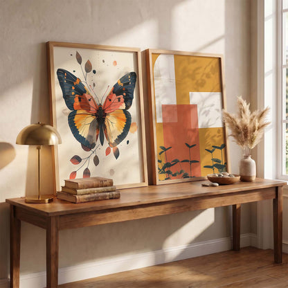 Abstract Wall Art Prints: Modern Portraits for Wall Decor