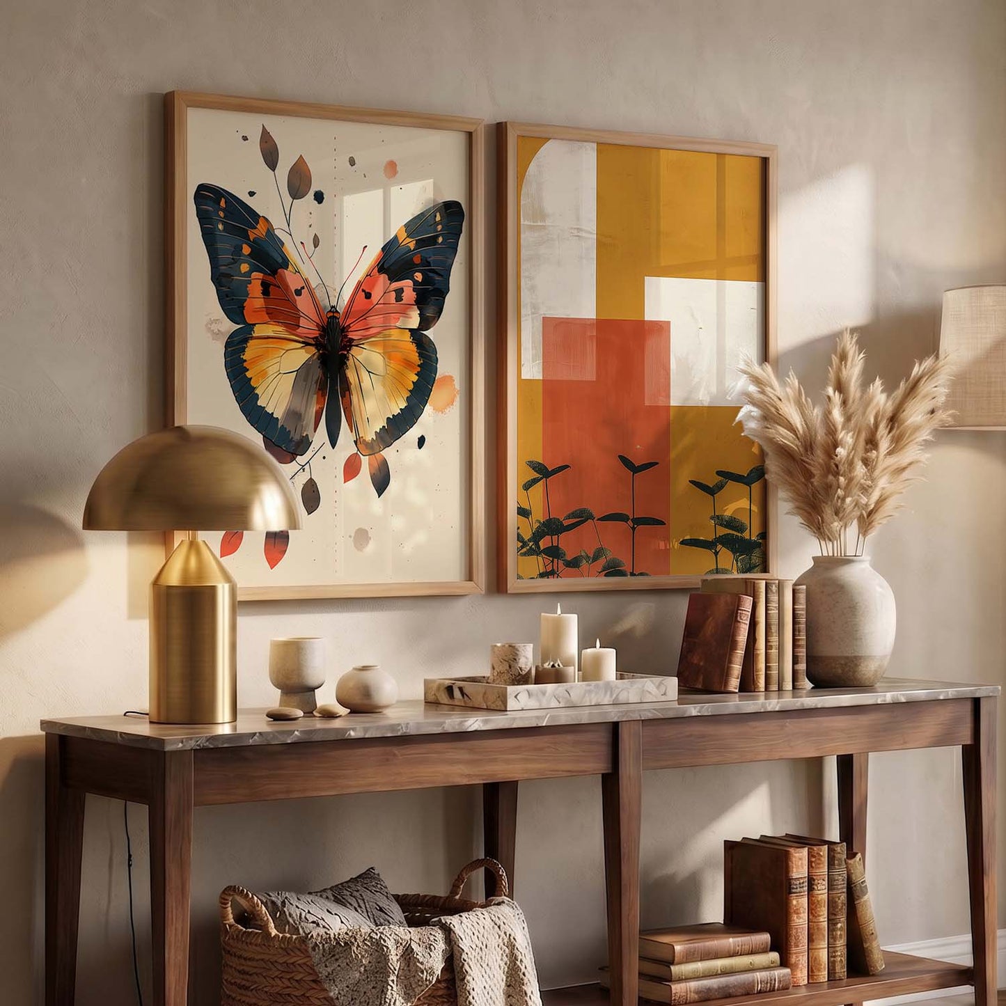 Abstract Wall Art Prints: Modern Portraits for Wall Decor