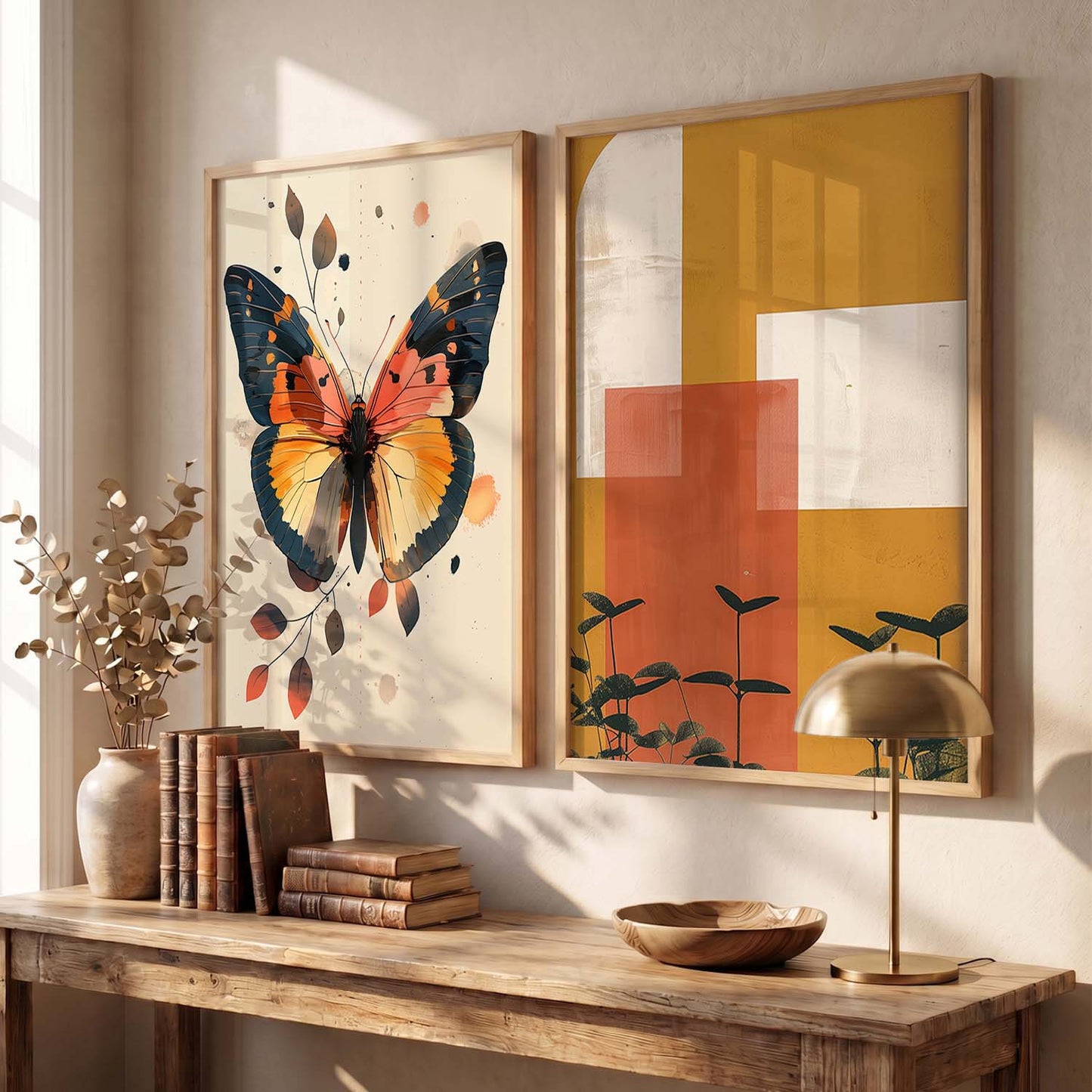 Abstract Wall Art Prints: Modern Portraits for Wall Decor
