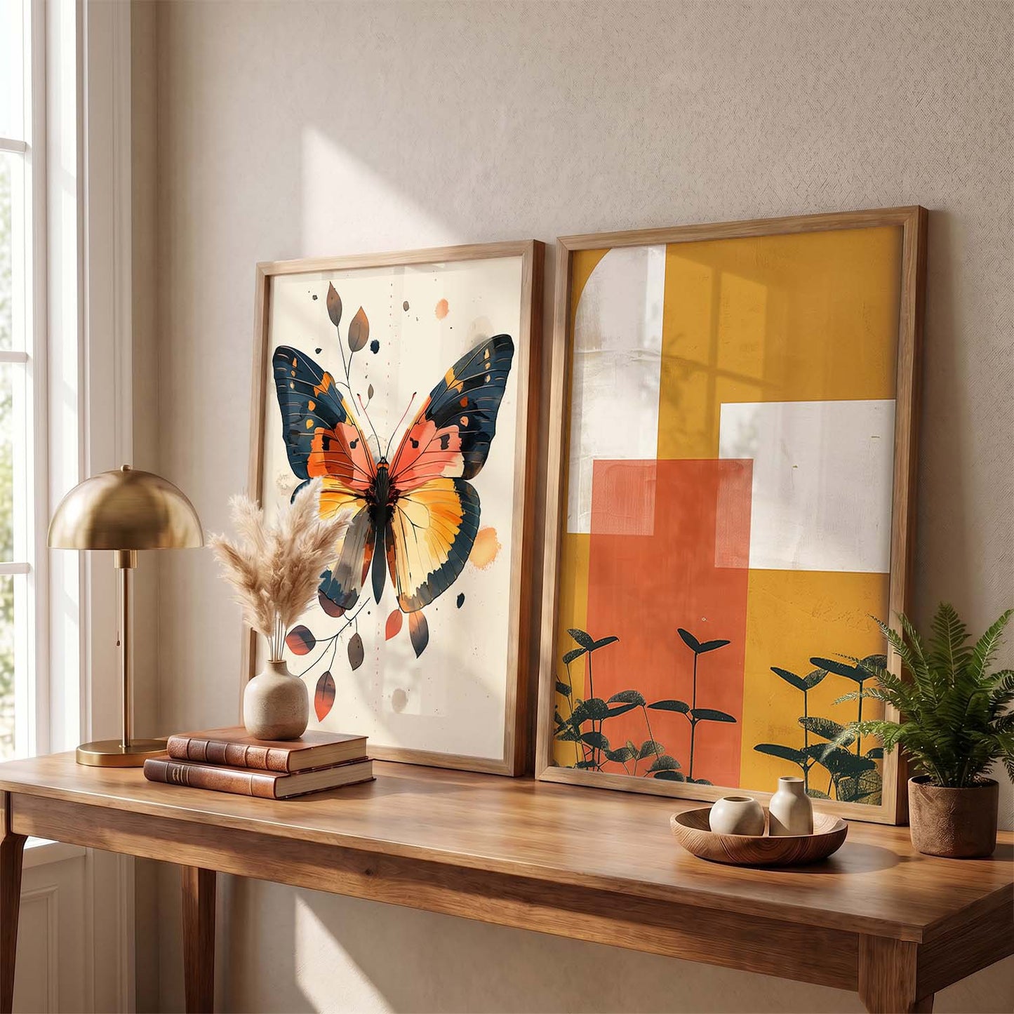 Abstract Wall Art Prints: Modern Portraits for Wall Decor