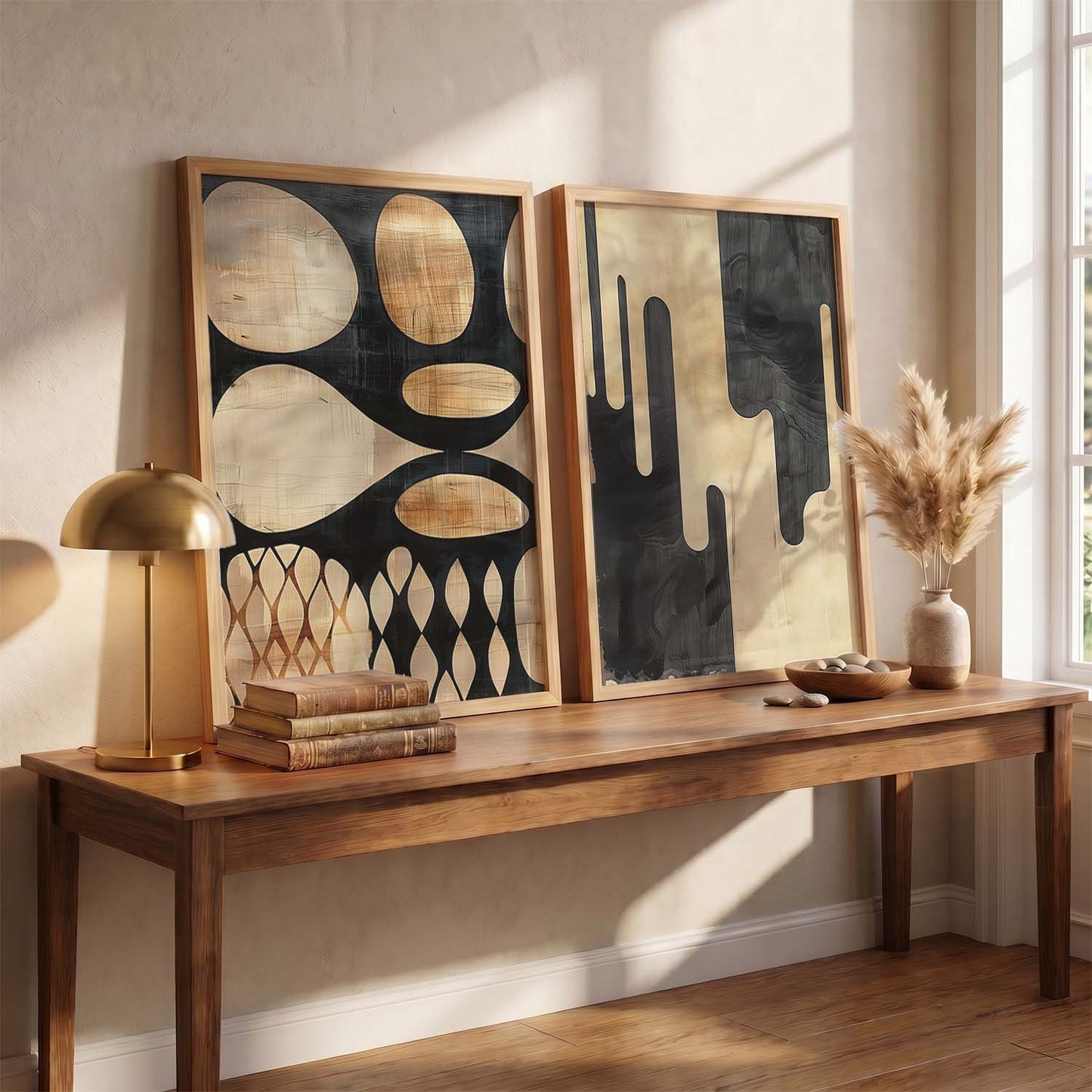 Abstract Wall Art Prints: Modern Portraits for Wall Decor